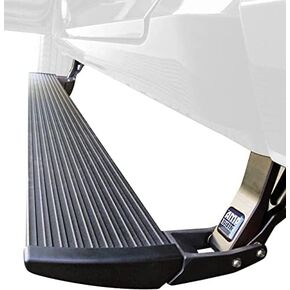 RealTruck AMP Research PowerStep Plug-N-Play | Fits 2019 - 2024 RAM 1500 | 76240-01A | Ergonomic, Rust-Proof Aluminum, True Flush Mount