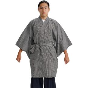 Edoten]Japanese Sashiko Jacket cardigan Happi coat made in Japan