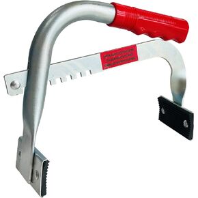 Socpuro Heavy Duty Battery Carrier, Adjustable Side Lift Grip Battery Carrier Lifter, Battery Lifting Carrying Tool with Rubber Pads
