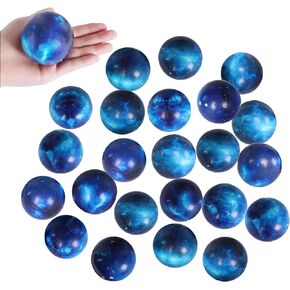 Mydio Set of 24 Stress Balls Stress Reliver Party Favor Soft PU Ball Assorted Colors Random Pattern Party Toys Kids Play Ball Tent Ball Toddler Ball 24 Pack