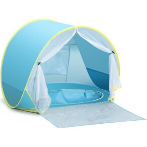 Senodeer Baby Beach Tent, Pop Up Play Tent for Infants, UV Protection Sun Shelter for Toddlers, Infant Portable Sun Shade