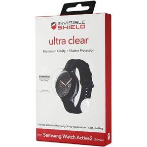 ZAGG InvisibleShield Ultra Clear Screen Protector for Samsung Galaxy Watch Active2 44mm (44mm Only)