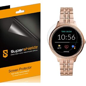 Supershieldz (6 Pack) Designed for Fossil Women's Gen 5E 42mm Smartwatch Screen Protector, High Definition Clear Shield (PET)
