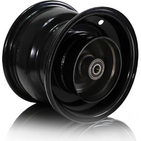 JMCHstore Black Wheel Rim for Coleman CT200U BT200X CT200UEX 196cc Hisun 200-3 200-7, Axis M200 Mini bike (Rear Rim)