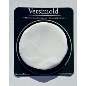 Versimold, Versatile and Moldable Silicone Rubber, Perfect for DIY Fixes and Projects, Cord Fix Putty, Repair Putty, Hand Moldable Compound, Made in USA (Black)