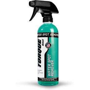 Torque Detail Water Spot Remover 16oz - Water Spot Remover For Car - Removes Water Stains, Hard Water, & Other Blemishes On Your Glass