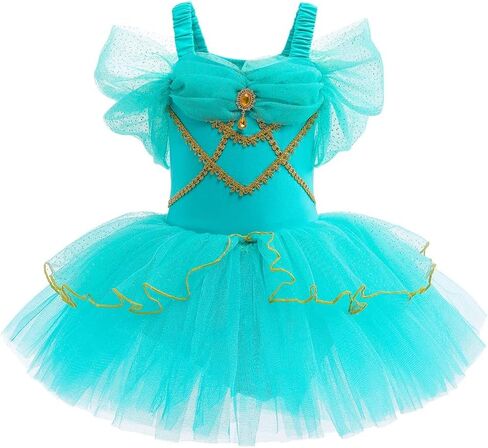 NEWEPIE طفل الفتيات الأميرة ثياب الباليه الرقص تنانير تنورات قصيرة Dancewear هالوين عيد الميلاد عيد ميلاد زي حفلة تنكرية in Kuwait