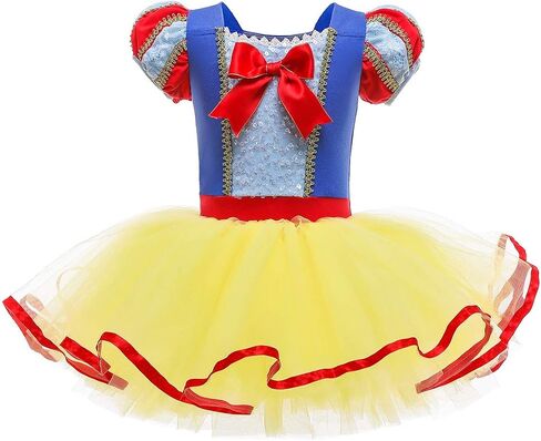 NEWEPIE طفل الفتيات الأميرة ثياب الباليه الرقص تنانير تنورات قصيرة Dancewear هالوين عيد الميلاد عيد ميلاد زي حفلة تنكرية in Kuwait