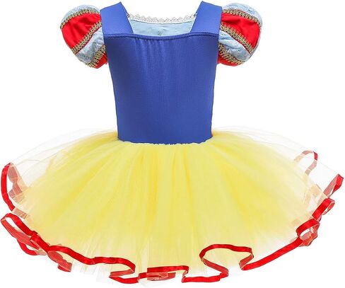 NEWEPIE طفل الفتيات الأميرة ثياب الباليه الرقص تنانير تنورات قصيرة Dancewear هالوين عيد الميلاد عيد ميلاد زي حفلة تنكرية in Kuwait