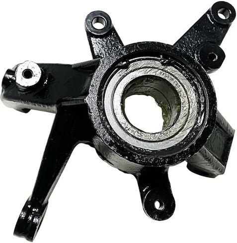 SUONE Front Left Steering Knuckle Compatible with Wheel Bearing YAMAHA Grizzly 660 Fit 2003-2008 KM-23501-10-00,KM-23502-10-00 in Saudi Arabia