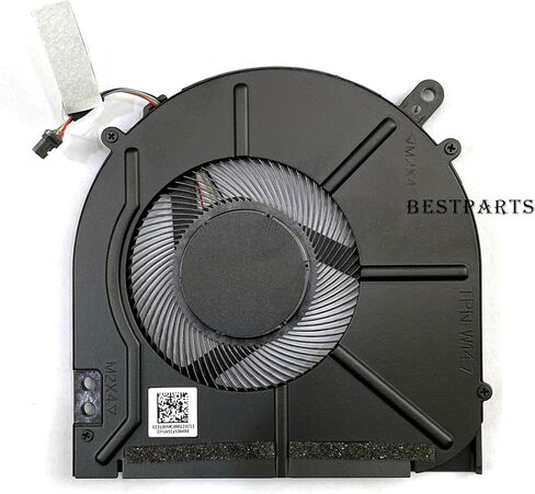 استبدال مروحة Bestparts لـ HP 15-ER - استبدال مروحة تبريد وحدة المعالجة المركزية OEM لجهاز HP Pavilion X360 المكشوف 15-ER، 15-er00xx 15-er10xx 15-erxx، TPN-W147 P/N: M45131-001 in Kuwait