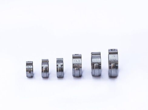 طقم مشروبات Oetiker 18500075 (مشابك أذن بدون خطوات، من الفولاذ المقاوم للصدأ مع كماشة فكية جانبية) in Kuwait