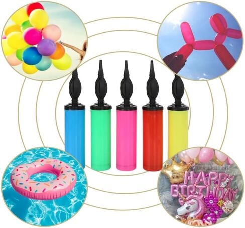 Apintop Balloon Pump with Dual Action Hand Blower, Air Pump Balloon Handheld in Saudi Arabia