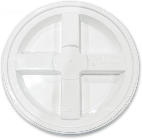 مجموعة ملصقات تاريخ المنتج ذات الجودة البسيطة القابلة للإزالة مكونة من 12 حزمة مع أغطية ختم جاما GAMMA2 لمجموعة دلو سعة 2 جالون مكونة من 4 قطع in Kuwait