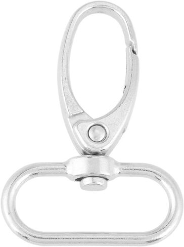 QANYEGN 20Pcs Keychain Hooks, Zinc Alloy Swivel Trigger Clips, Trigger Clips, Keychain Clips for Key Rings, Handbags, and DiIY Crafts(32mm) in Saudi Arabia