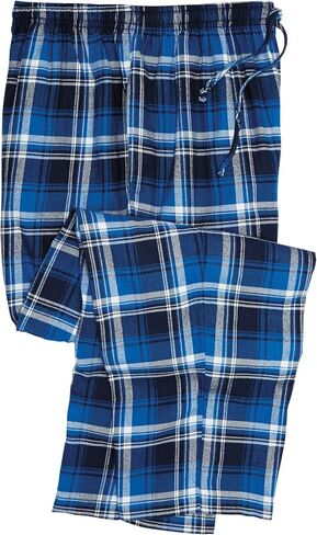 KingSize Men's Big & Tall Flannel Plaid Pajama Pants in Saudi Arabia