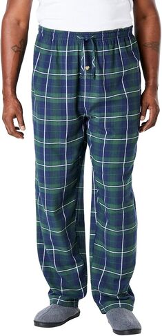 KingSize Men's Big & Tall Flannel Plaid Pajama Pants in Saudi Arabia