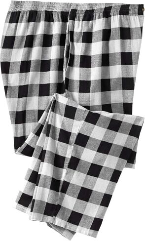 KingSize Men's Big & Tall Flannel Plaid Pajama Pants in Saudi Arabia