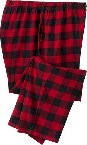 KingSize Men's Big & Tall Flannel Plaid Pajama Pants in Saudi Arabia