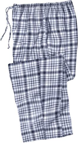 KingSize Men's Big & Tall Flannel Plaid Pajama Pants in Saudi Arabia