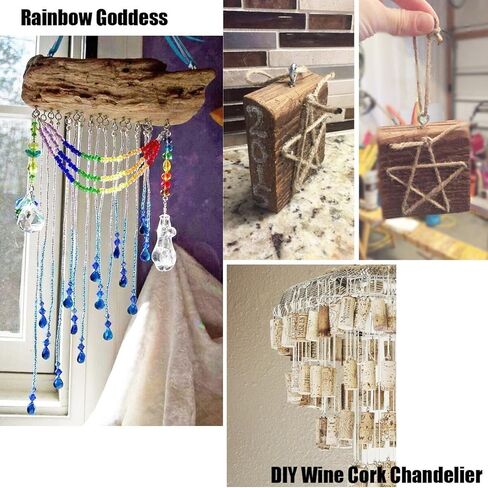 ECKJ 12 حزمة من خطافات العين اللولبية مقاس 5.08 سم #14 خطاف مسمار معدني أسود مطلي بالزنك لتعليق النباتات، أضواء سلسلة، زينة عيد الميلاد، تغذية الطيور، لافتة خشبية، دقات الرياح، حبل، ستارة in Kuwait