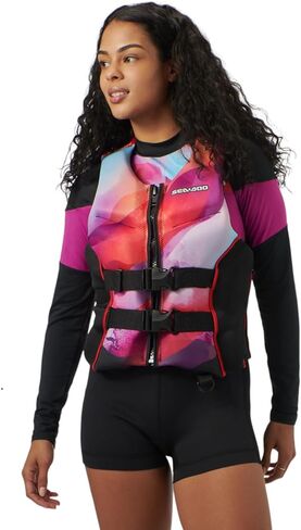Sea-Doo Airflow Sunset Edition للبالغين من الجنسين PFD/سترة نجاة (Ecoprene) 285988 in Saudi Arabia