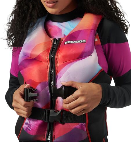 Sea-Doo Airflow Sunset Edition للبالغين من الجنسين PFD/سترة نجاة (Ecoprene) 285988 in Saudi Arabia