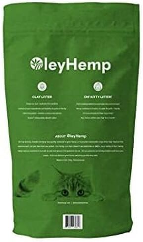 فضلات القطط من Oley Hemp - 4 أرطال - طبيعية 100%، وخالية من السموم، وقابلة للتحلل البيولوجي - تركيبة قنب مستدامة لحياة صديقة للبيئة in Kuwait
