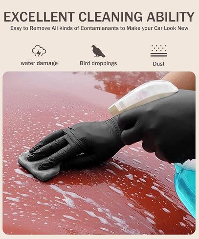 bylikeho 4PCS Clay Bars Auto Detail، مجموعة Clay Bar Kit، اكسسوارات السيارات، شريط طين السيارة، أدوات تنظيف السيارة بالتفصيل مع قدرة الغسيل والامتصاص، منظف شريط الطين للسيارة وسيارات الدفع الرباعي والمركبات الترفيهية in Saudi Arabia
