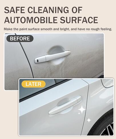 bylikeho 4PCS Clay Bars Auto Detail، مجموعة Clay Bar Kit، اكسسوارات السيارات، شريط طين السيارة، أدوات تنظيف السيارة بالتفصيل مع قدرة الغسيل والامتصاص، منظف شريط الطين للسيارة وسيارات الدفع الرباعي والمركبات الترفيهية in Saudi Arabia
