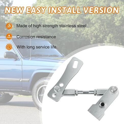 طقم ربط علبة نقل AUTOBABA متوافق مع 1986-2001 Jeep Cherokee XJ AW4 AX15 NP231 وNP242 Combos Comanche MJ، إصدار جديد سهل التركيب من الفولاذ المقاوم للصدأ in Saudi Arabia