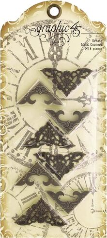 رسم 45 زاوية معدنية مزخرفة، نحاس in Kuwait