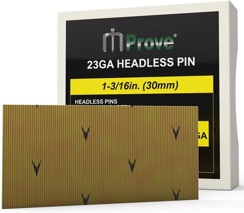 MProve 23 دبوسًا من المسامير الصغيرة مقطوعة الرأس بطول الساق 5/8 بوصة من المسامير المجلفنة لقوالب الخزانات ومشاريع التنجيد (10000 قطعة) in Saudi Arabia