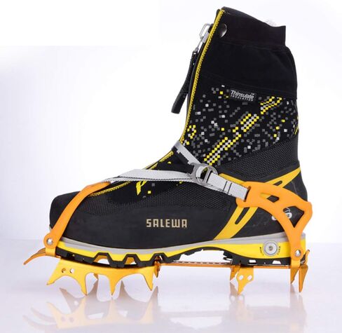 INSYOO HUAYE BRS-S3 14 Teeth Winter Traction Boots Bundled Crampons Aluminum Crampons Outdoor Ice Climbing Tools Ultralight for Outdoor Hiking Shoes on Ice and Snow in Saudi Arabia