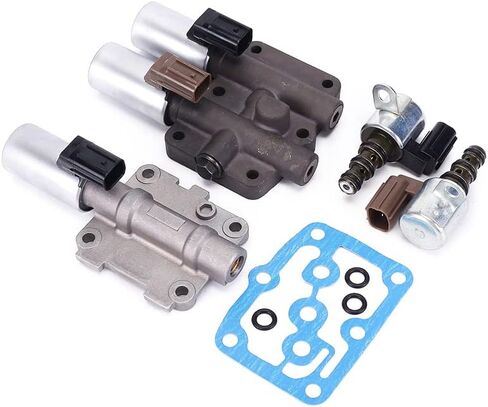 Compatibile with Accord Odyssey Pilot TL CL MDX Transmission Solenoid Kit 28250-P6H-024 28250-P7W-003 28400-P6H-013 28500-P6H-013 28600-RKE-004 28610-RKE-004 in Saudi Arabia