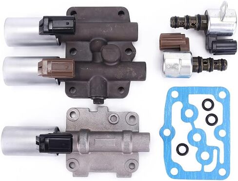 Compatibile with Accord Odyssey Pilot TL CL MDX Transmission Solenoid Kit 28250-P6H-024 28250-P7W-003 28400-P6H-013 28500-P6H-013 28600-RKE-004 28610-RKE-004 in Saudi Arabia