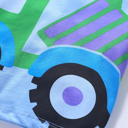 DDSOL Toddler Baby Boys T-Shirt Summer Tops Short Sleeve Graphic Tees Shirts, Pack of 3 in Saudi Arabia