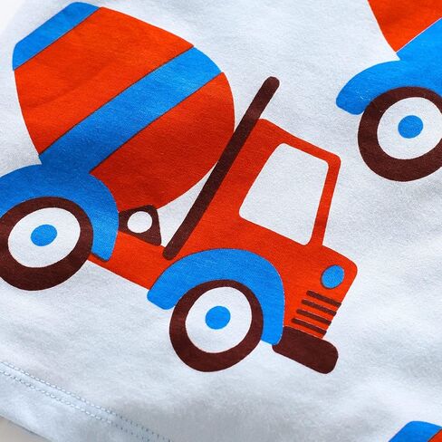 DDSOL Toddler Baby Boys T-Shirt Summer Tops Short Sleeve Graphic Tees Shirts, Pack of 3 in Saudi Arabia