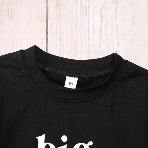 IZYJOY Big Brother Shirt Toddler Baby Boys Promoted to Big Brother T-Shirt Announcement Short Sleeve Sibling Outfit in Saudi Arabia