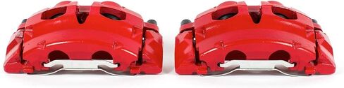 Power Stop Front S5060 Pair of High-Temp Red Powder Coated Calipers in Saudi Arabia
