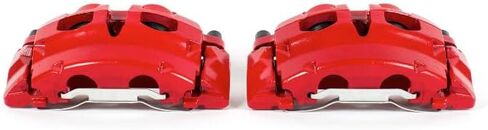 Power Stop Front S5060 Pair of High-Temp Red Powder Coated Calipers in Saudi Arabia