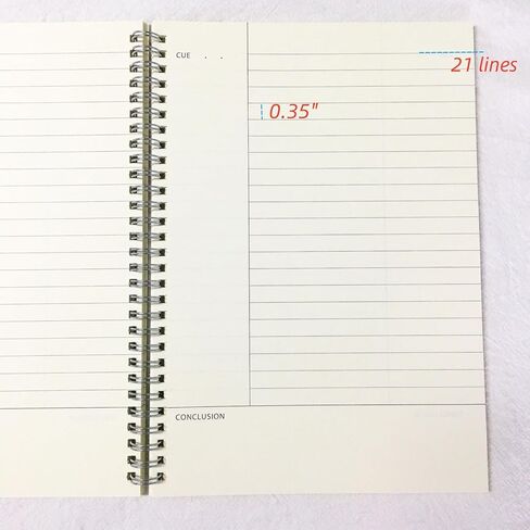 دفاتر ملاحظات Rhuyoshn الحلزونية مقاس 7 بوصة × 10 بوصة، وسادات ستينو سلكية، مذكرات للمدرسة الجامعية، غطاء بولي بروبلين مقاوم للرطوبة، 3 وسادات/عبوة، 68 ورقة/وسادة (كورنيل) in Kuwait