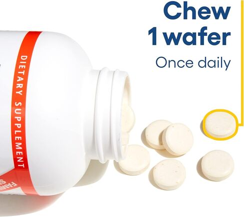 Natural Factors، فيتامين C قابل للمضغ للأطفال 500 ملغ، يدعم صحة المناعة والعظام والأسنان واللثة، الخوخ والباشن فروت والمانجو، 270 قطعة in Saudi Arabia