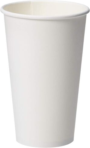 Amazon Basics Compostable Hot Paper Cup, 8 oz, Pack of 1000, White in Kuwait