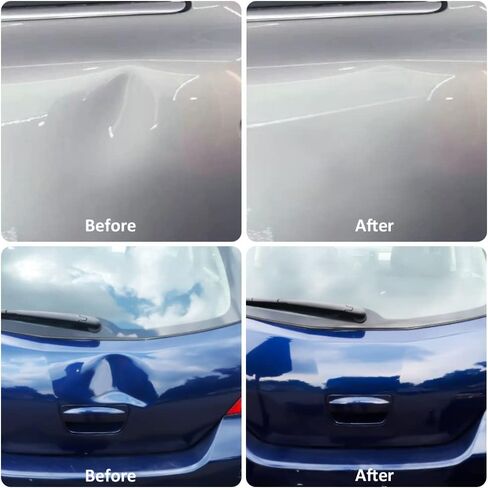 LTGABA Dent Puller - طقم إصلاح دنت بدون طلاء، أداة إزالة انبعاجات السيارة، مطرقة منزلق دنت بولير لإصلاح دنت السيارة وإزالة انبعاجات الأسطح المعدنية in Kuwait