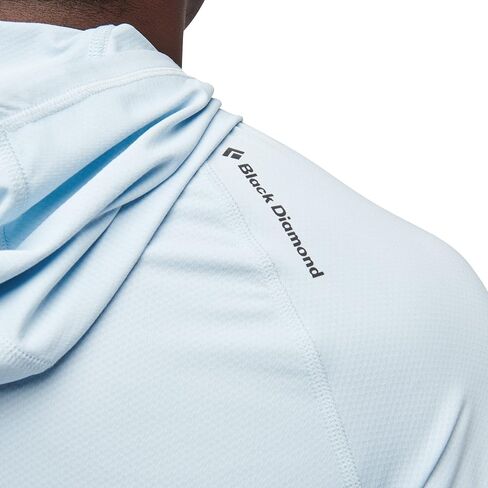 BLACK DIAMOND Mens Alpenglow Long Sleeve Hooded Sun/UV Protection Shirt in Saudi Arabia