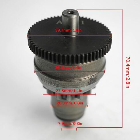 مجموعة قابض التروس الكاملة من CLEO للدراجات البخارية GY6 50/80cc 139QMB وATVs مجموعة تروس المحرك المبتدئة in Kuwait