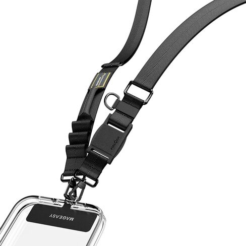 حزام هاتف MAGEASY Utility Crossbody - حبل للهاتف مع قفل مغناطيسي سريع، حزام عالمي قابل للتعديل لجميع الهواتف in Kuwait