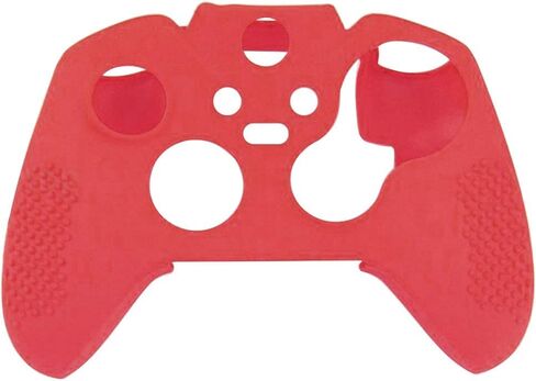 OSTENT Soft Protective Silicone Rubber Skin Case Cover for Xbox One Elite Controller (Red) in Kuwait
