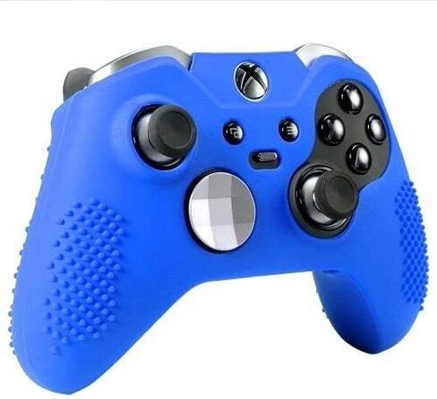OSTENT Soft Protective Silicone Rubber Skin Case Cover for Xbox One Elite Controller (Red) in Kuwait